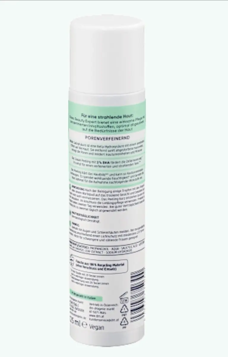 Balea Peeling Toner Beauty Expert 125ml