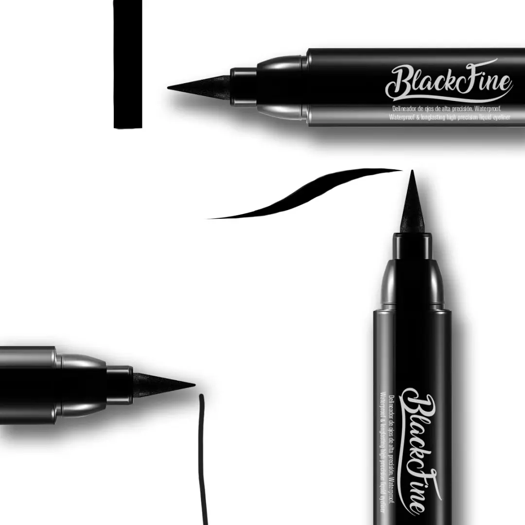 Postquam Makeup Vloeibare Eyeliner Zwartfijn 5ml