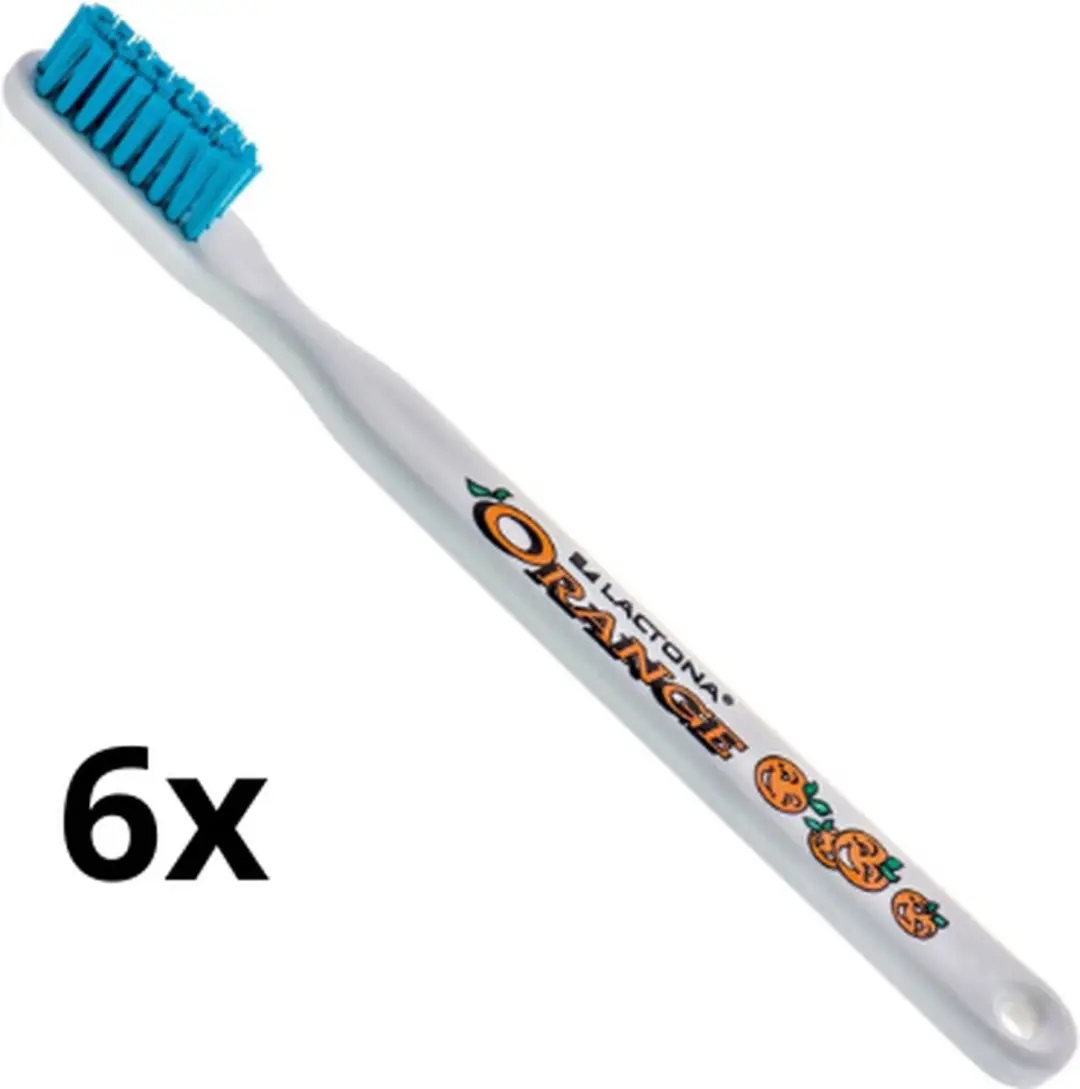 Lactona Toby Fruity Tandenborstels - 6 Stuks