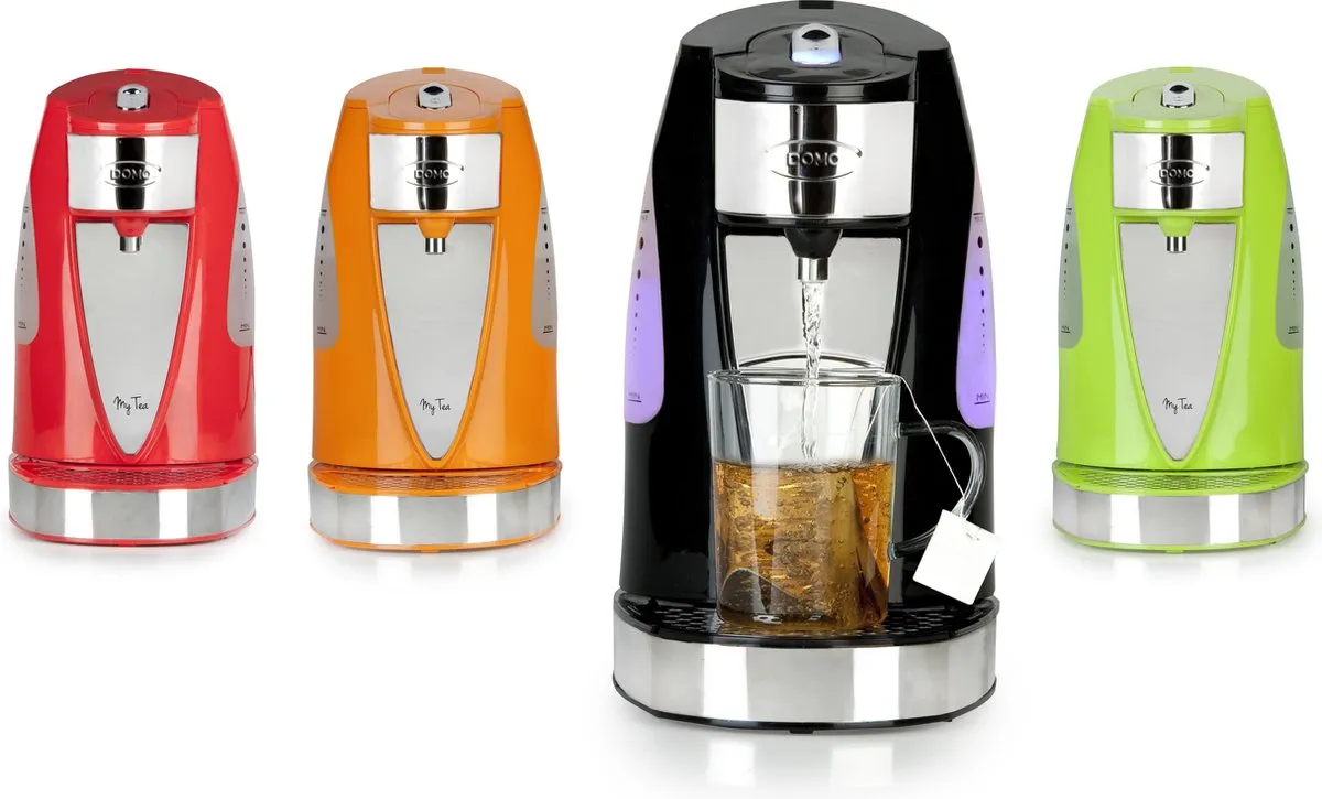 Domo My Tea DO482WK Heetwaterdispenser 3000W - 1.5L - Zwart