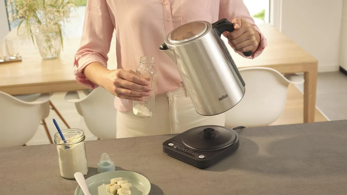 Braun WK 5205 BK Waterkoker 1,7L - 2200W - Zwart/Roestvrijstaal