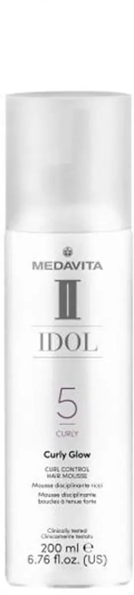 Medavita Curly Glow Control Hair Mousse 200ml