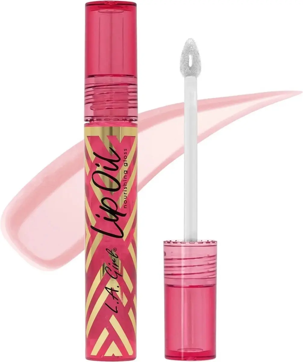L.A. Girl Lip Oil Nourishing Gloss Shimmer Cherry