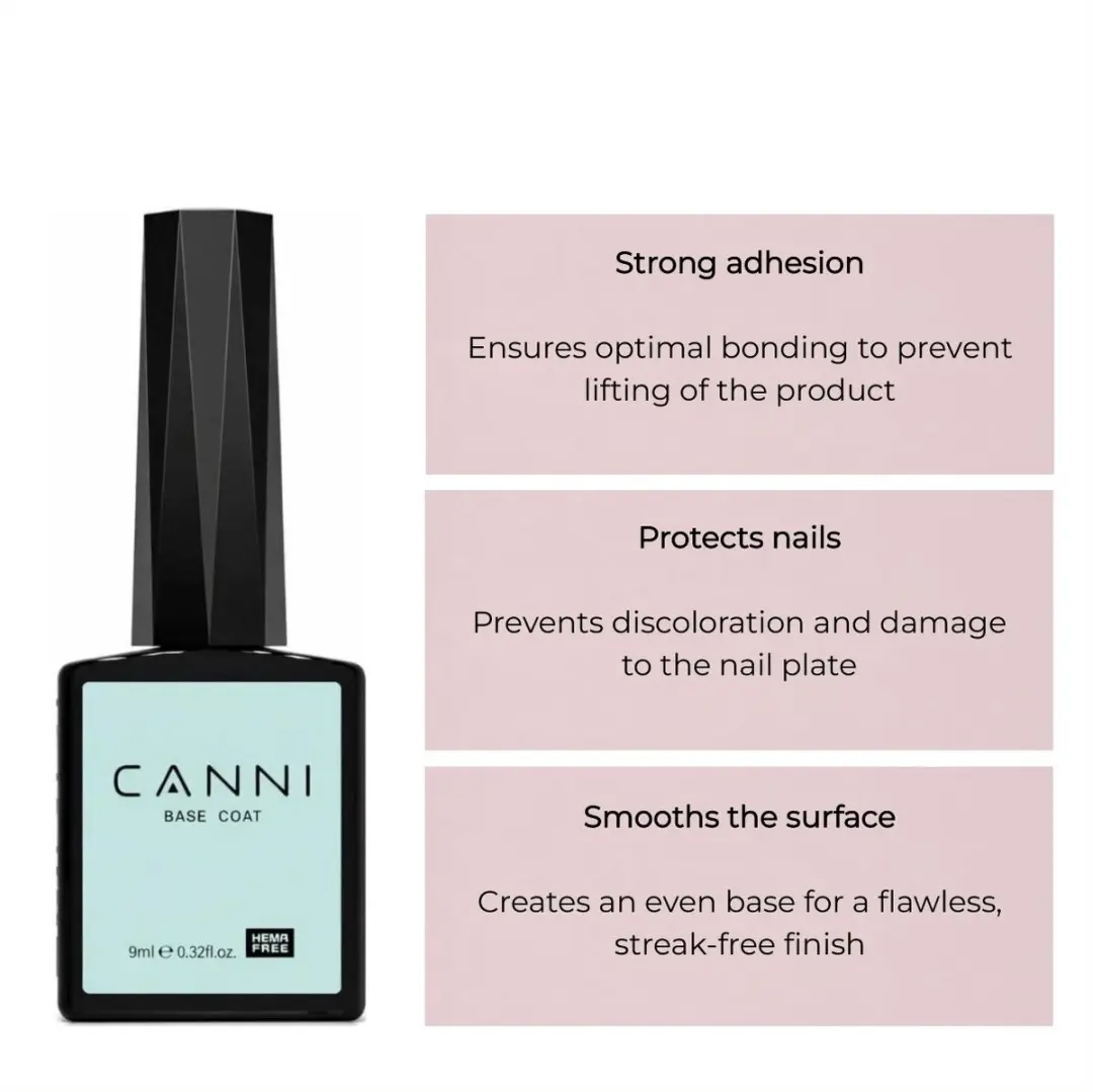 Canni Basecoat 10ml - Gellak - Kleur C