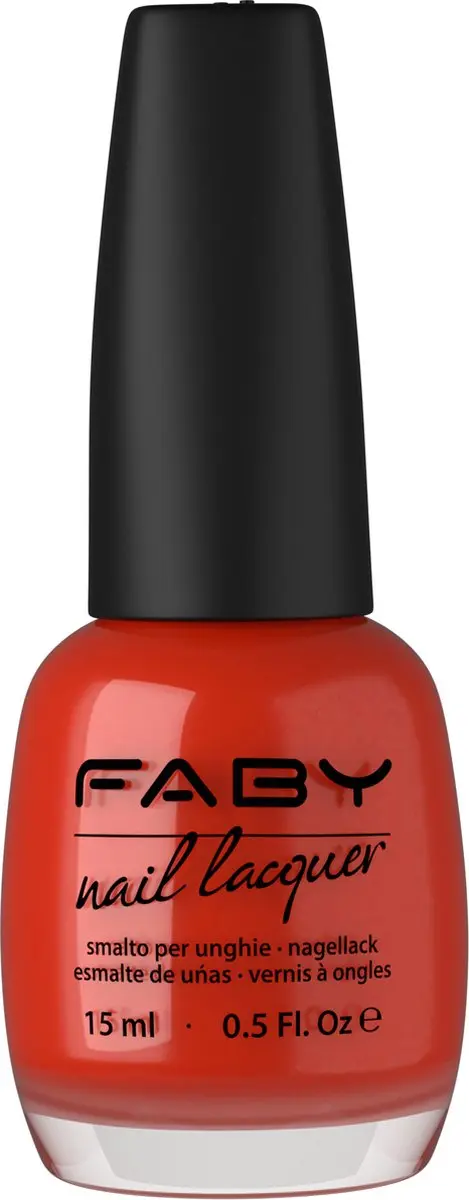 FABY Big Bang Vegan Nagellak Rood