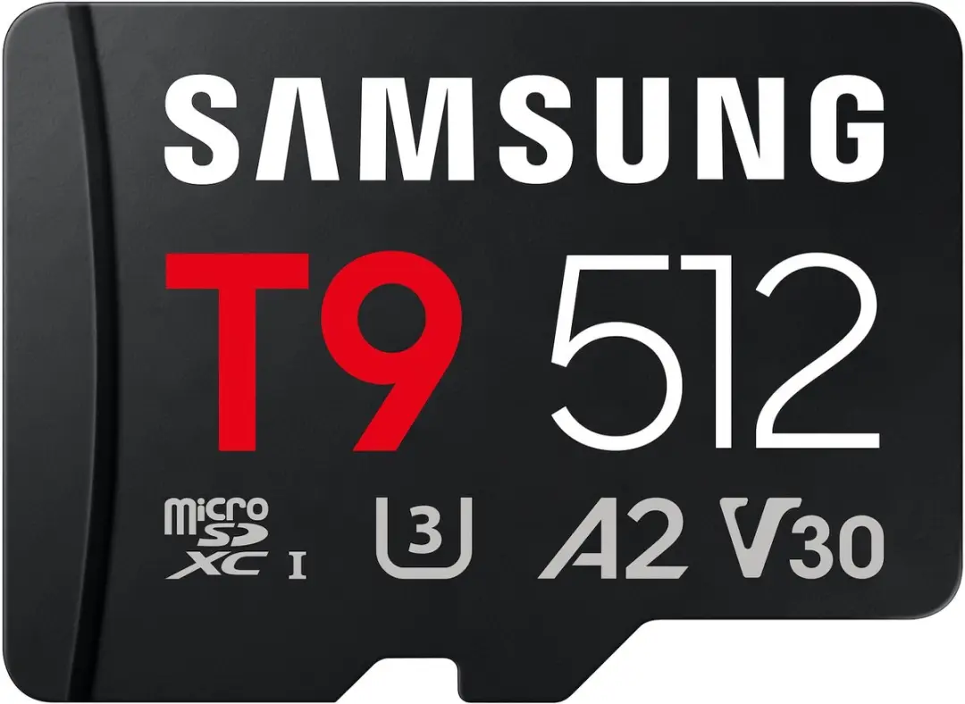 Samsung T9 512GB microSDHC UHS-I