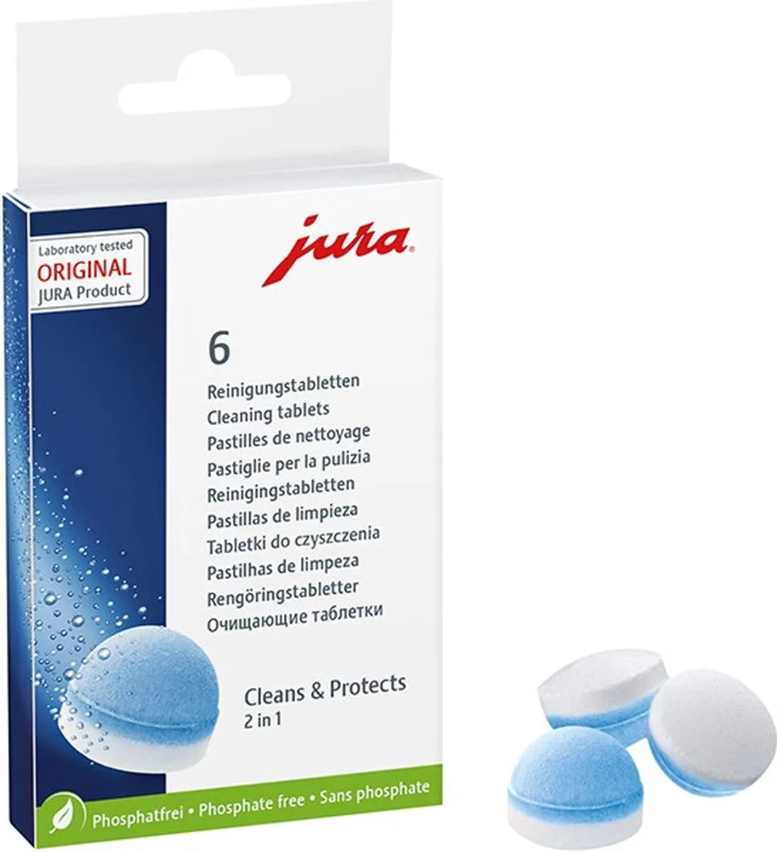 Jura Onderhoudsset Espressomachine - Ontkalking & Reiniging - 3 Stuks