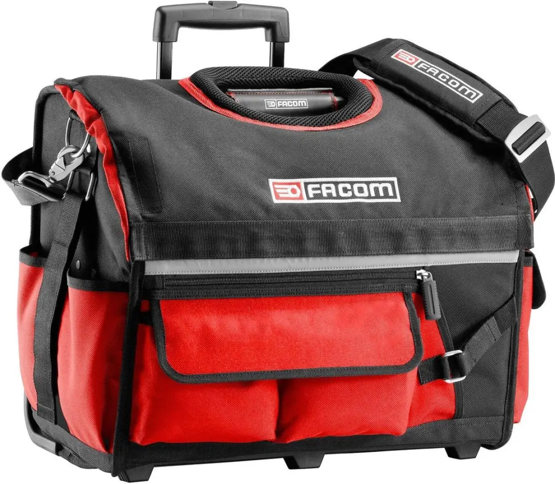 FACOM Probag BS.R20PB Gereedschapskoffer - 7 Vakken - 33L - Zwart/Rood