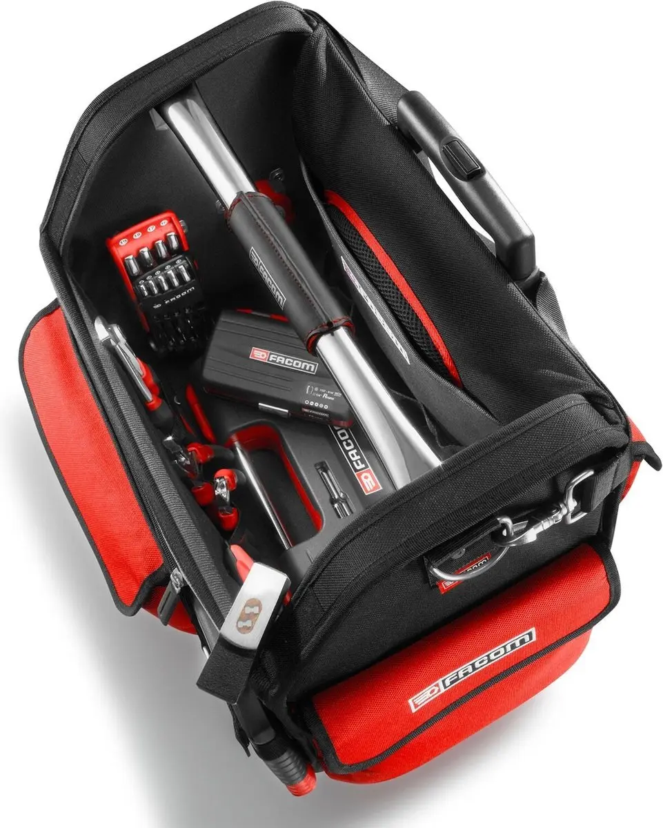 FACOM Probag BS.R20PB Gereedschapskoffer - 7 Vakken - 33L - Zwart/Rood
