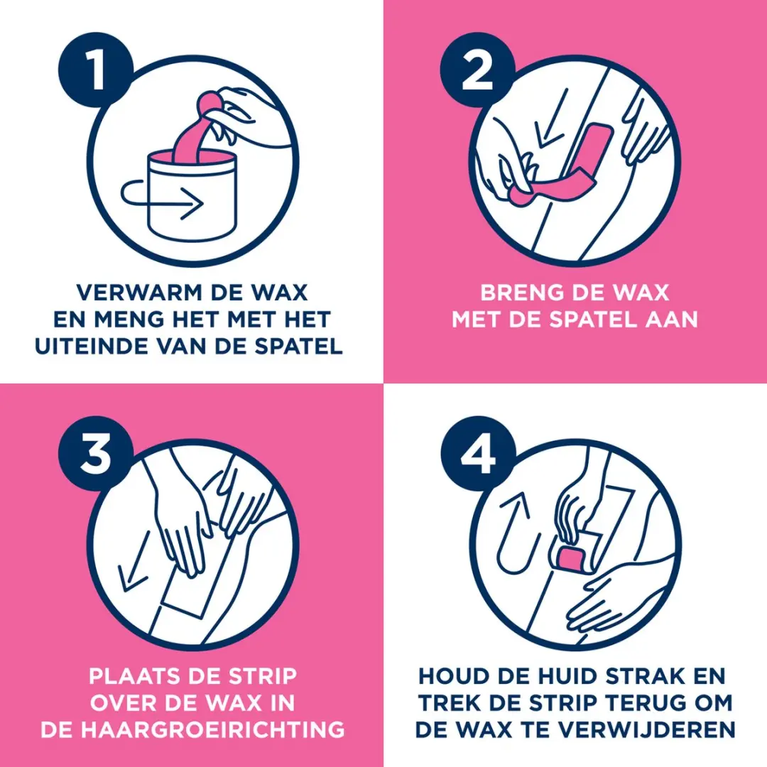 Veet Warme Wax Minima Groene Thee 250ml
