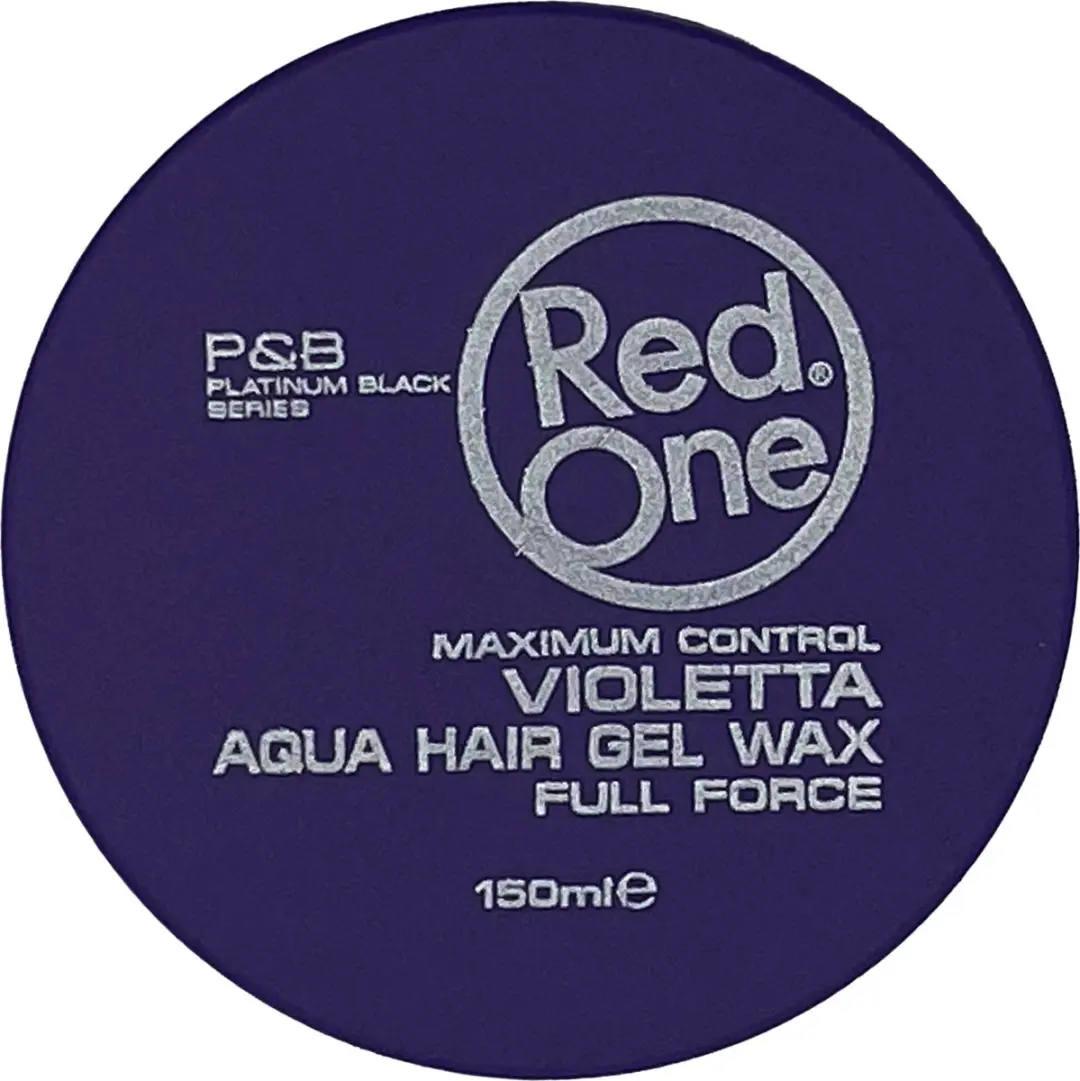 Red One Violetta Aqua Haar Gel Wax 150ml