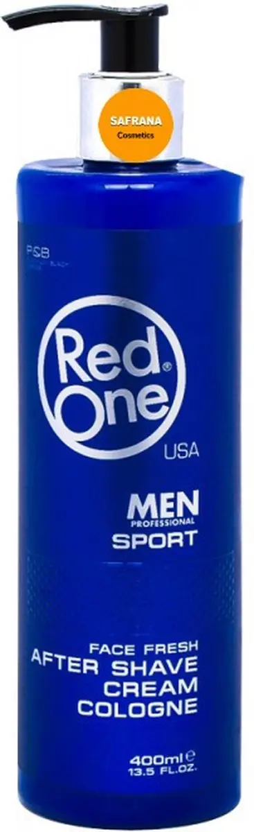 Red One After Shave Cream Cologne Sport 400ml