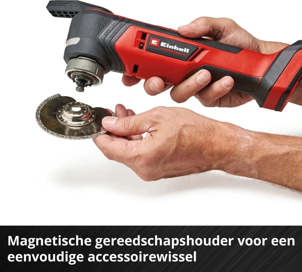 Einhell Professional Accu Multitool TP-MG 18 Li BL Solo - 18V