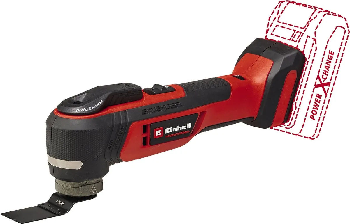 Einhell Professional Accu Multitool TP-MG 18 Li BL Solo