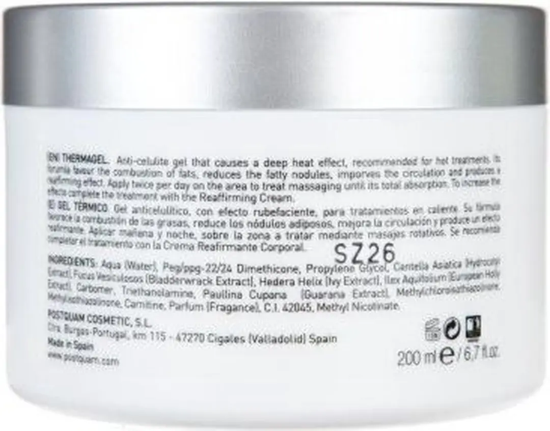 Postquam Thermagel Warm Effect Body Gel 200ml