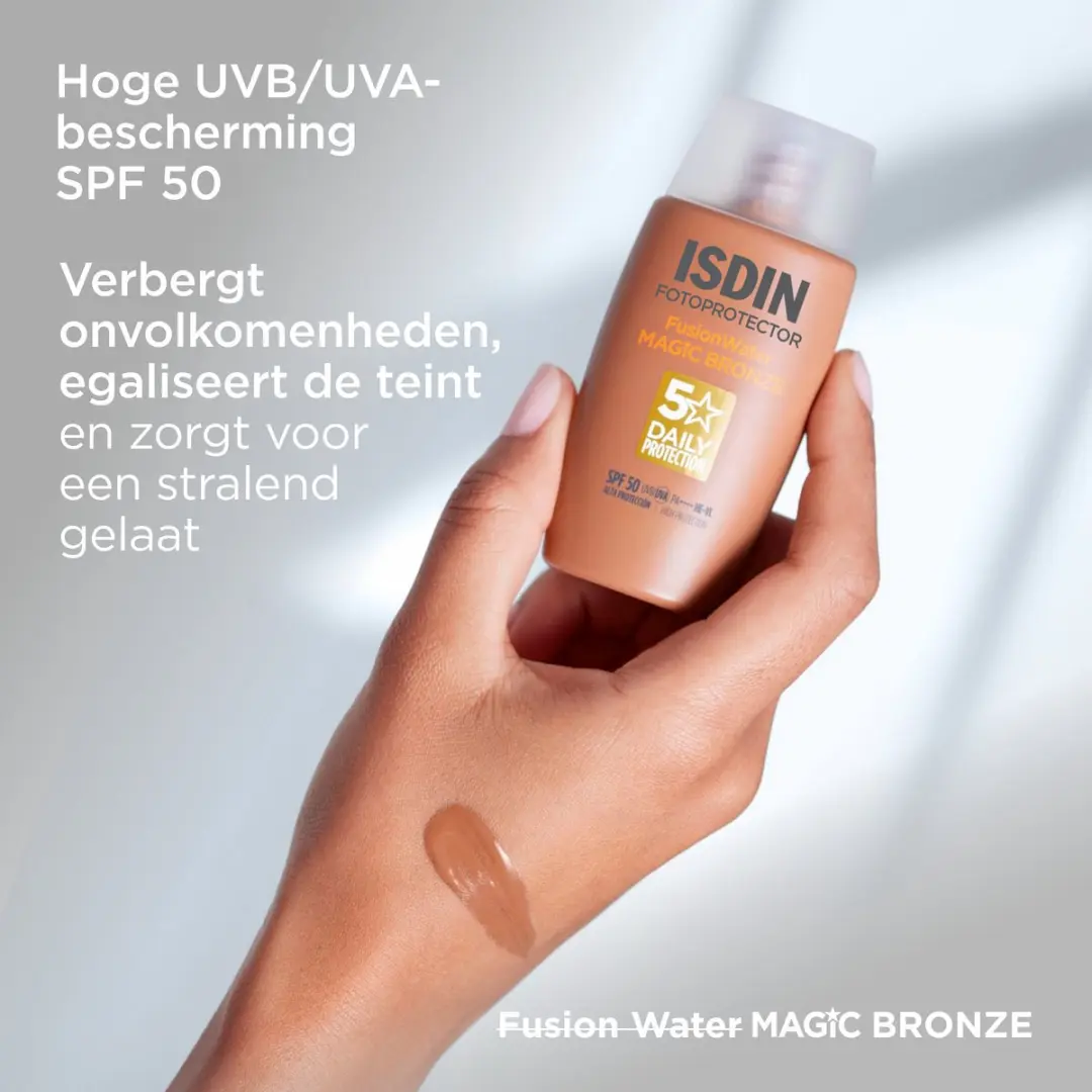 Isdin Fusion Water Color Bronze SPF50+ Zonnebrand 50ml