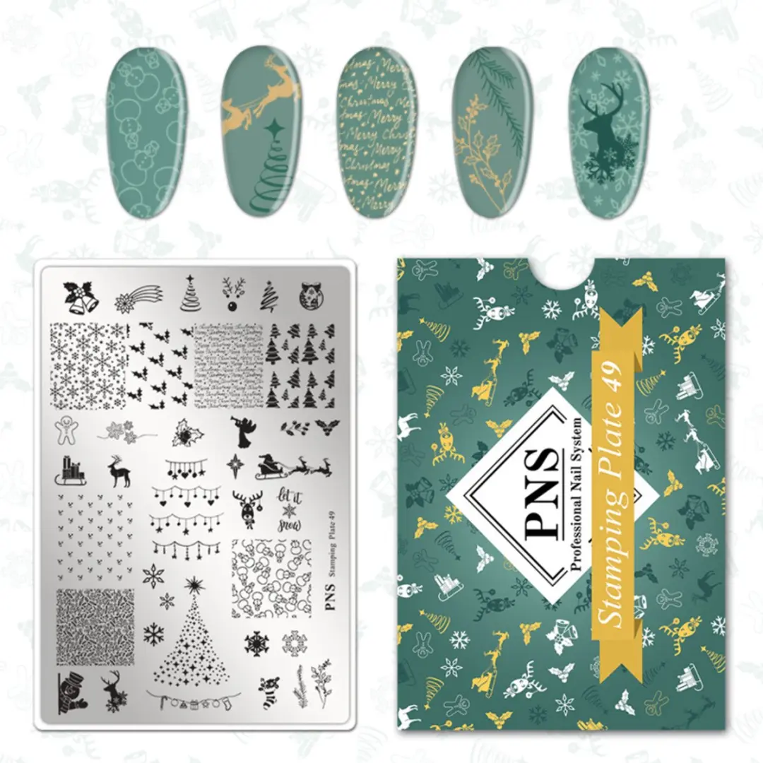 Korneliya PNS Stamping Plate 49 X-MAS