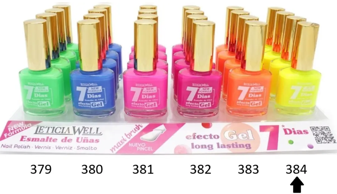 Leticia Well Nagellak Fris/Fluor Neon Geel 13ml