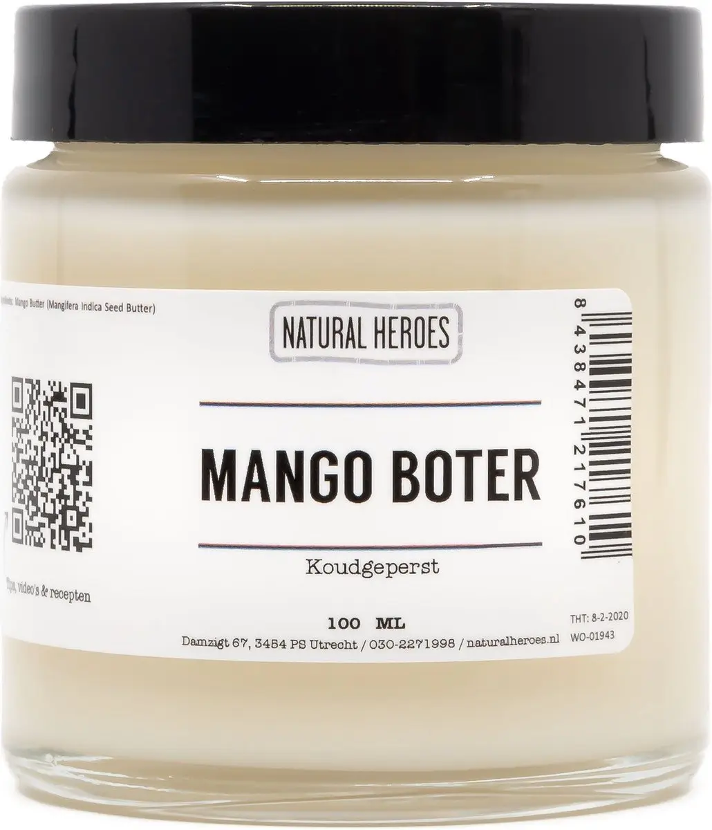 Natural Heroes Mango Boter 250ml