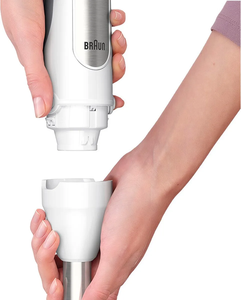Braun MultiQuick 7 MQ7000 Staafmixer 1000W - Wit