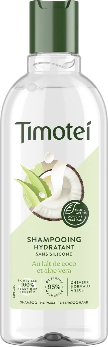 Timotei Shampoo Kokosmelk & Aloe Vera 300ml - 6x
