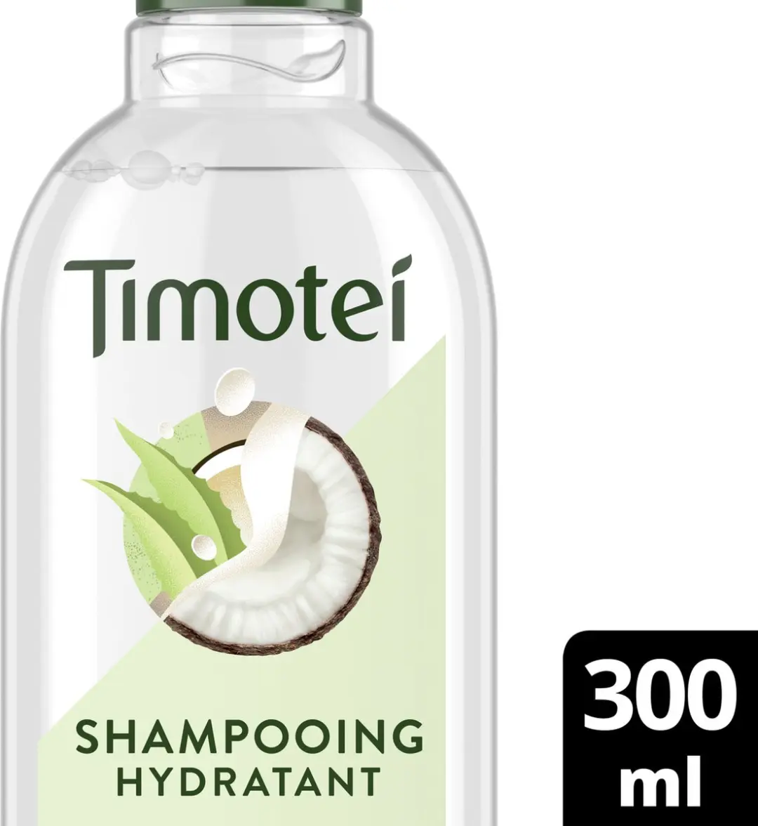 Timotei Shampoo Kokosmelk & Aloe Vera 300ml - 6x