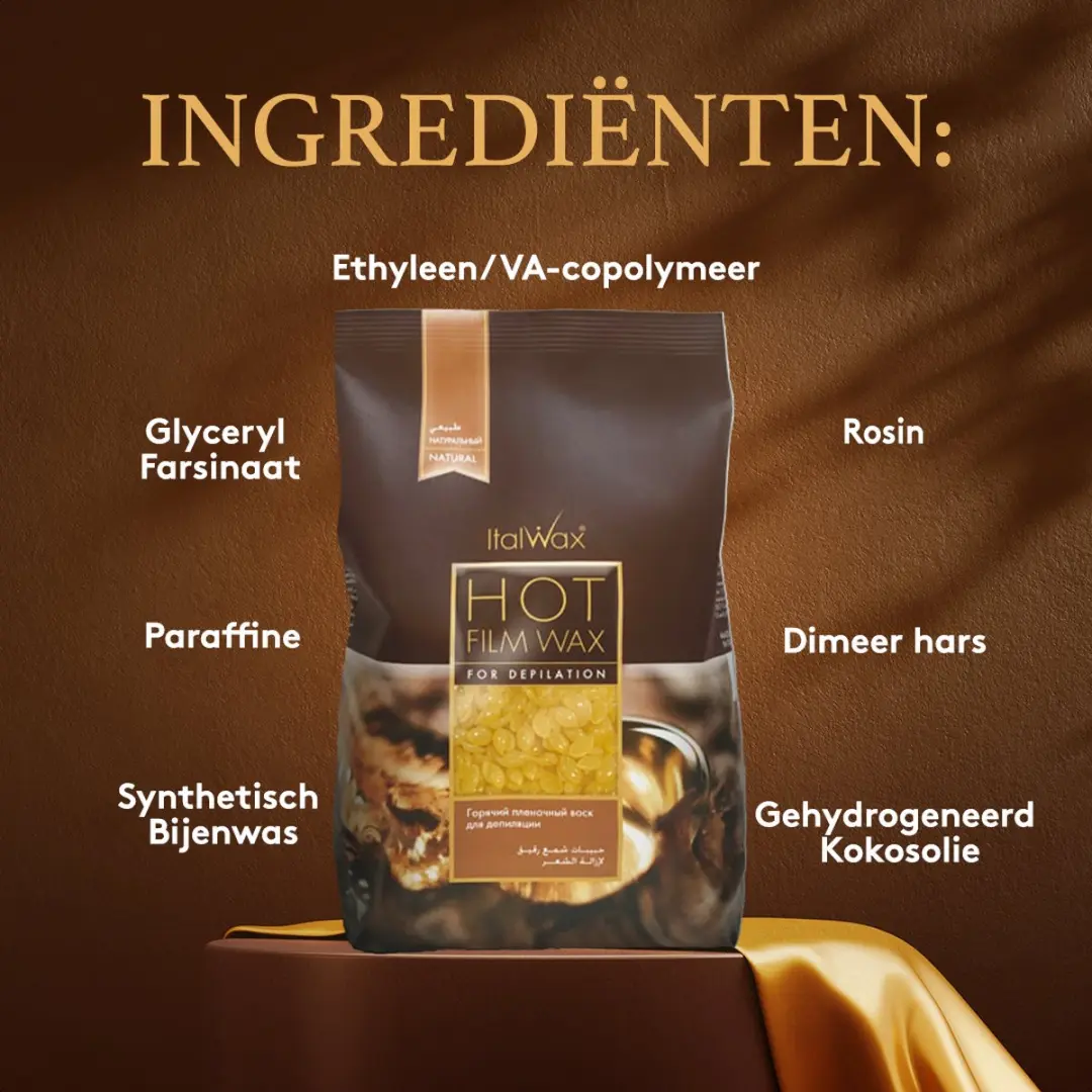 Italwax Film Wax Natural 1kg - Ontharingswas