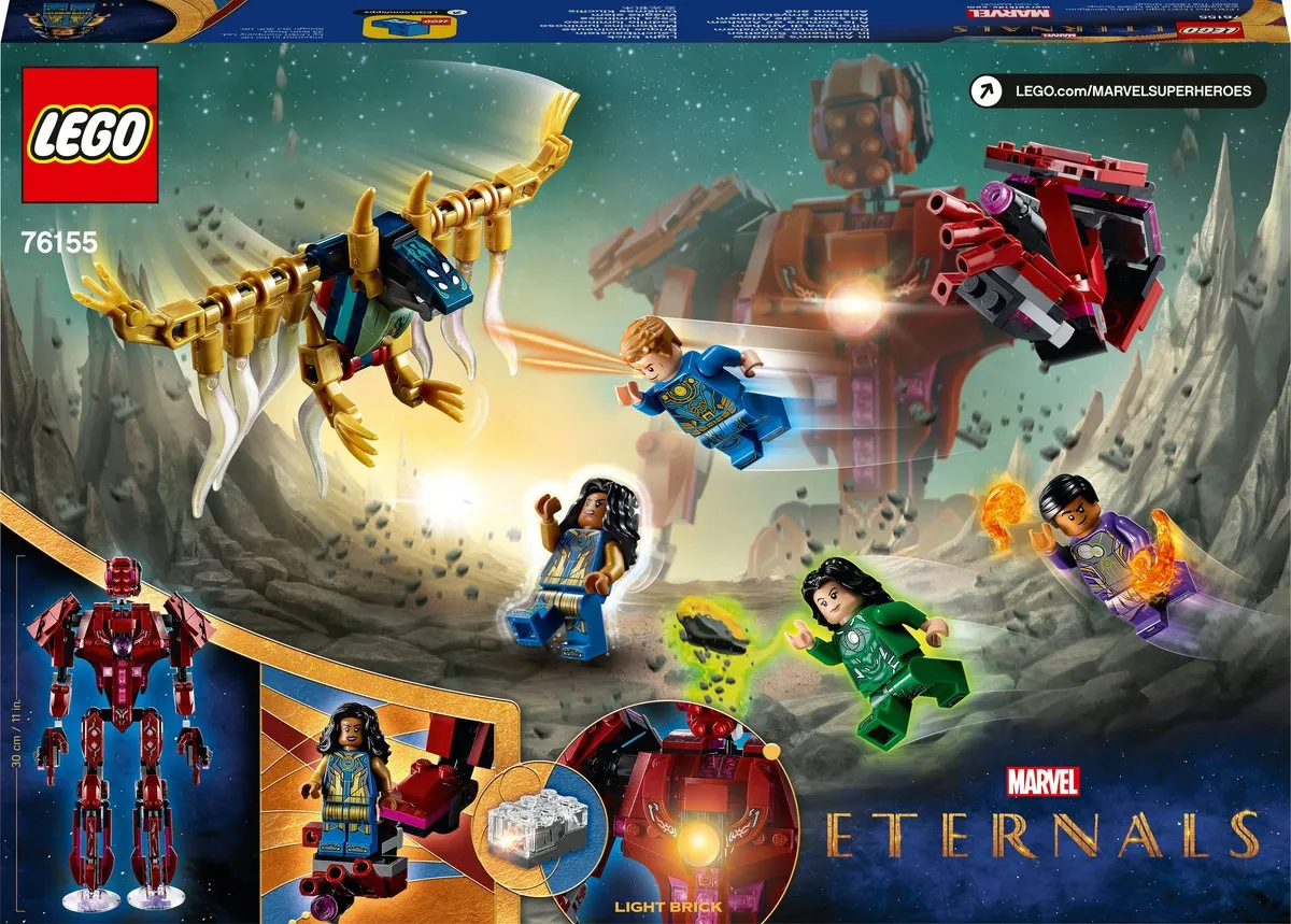 LEGO Marvel The Eternals 76155 - Arishem Schaduw - Meerkleurig - afbeelding 6 van 6