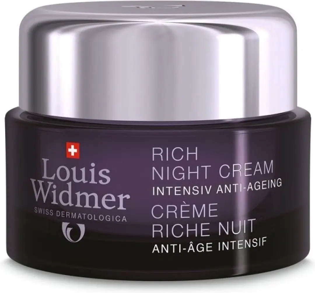 Louis Widmer Rijke Nachtcrème Anti-Ageing 50ml - Ongeparfumeerd