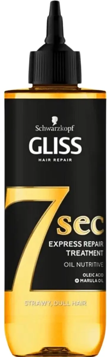 Gliss Kur 7 Sec Express Repair Treatment Oil 200ml