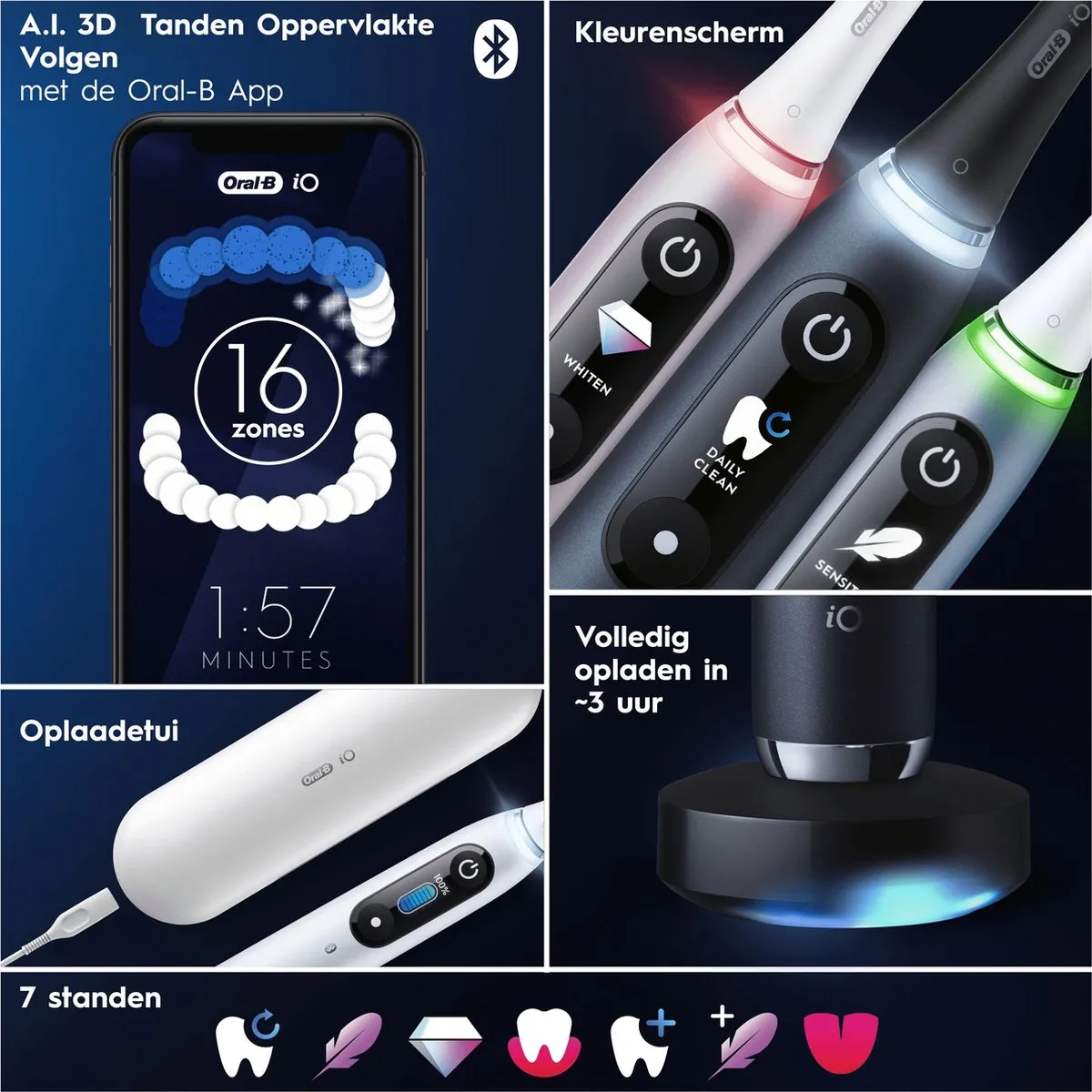 Oral-B iO 9N Elektrische Tandenborstel - Roze