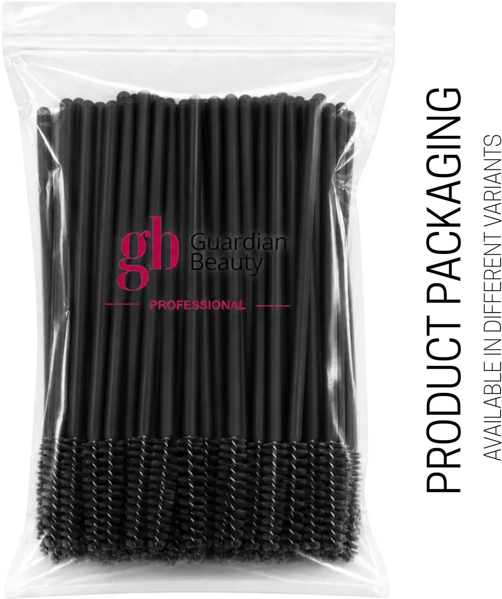 Guardian Beauty Wimperborstels Wegwerp - 150 Stuks - Zwart - afbeelding 6 van 6