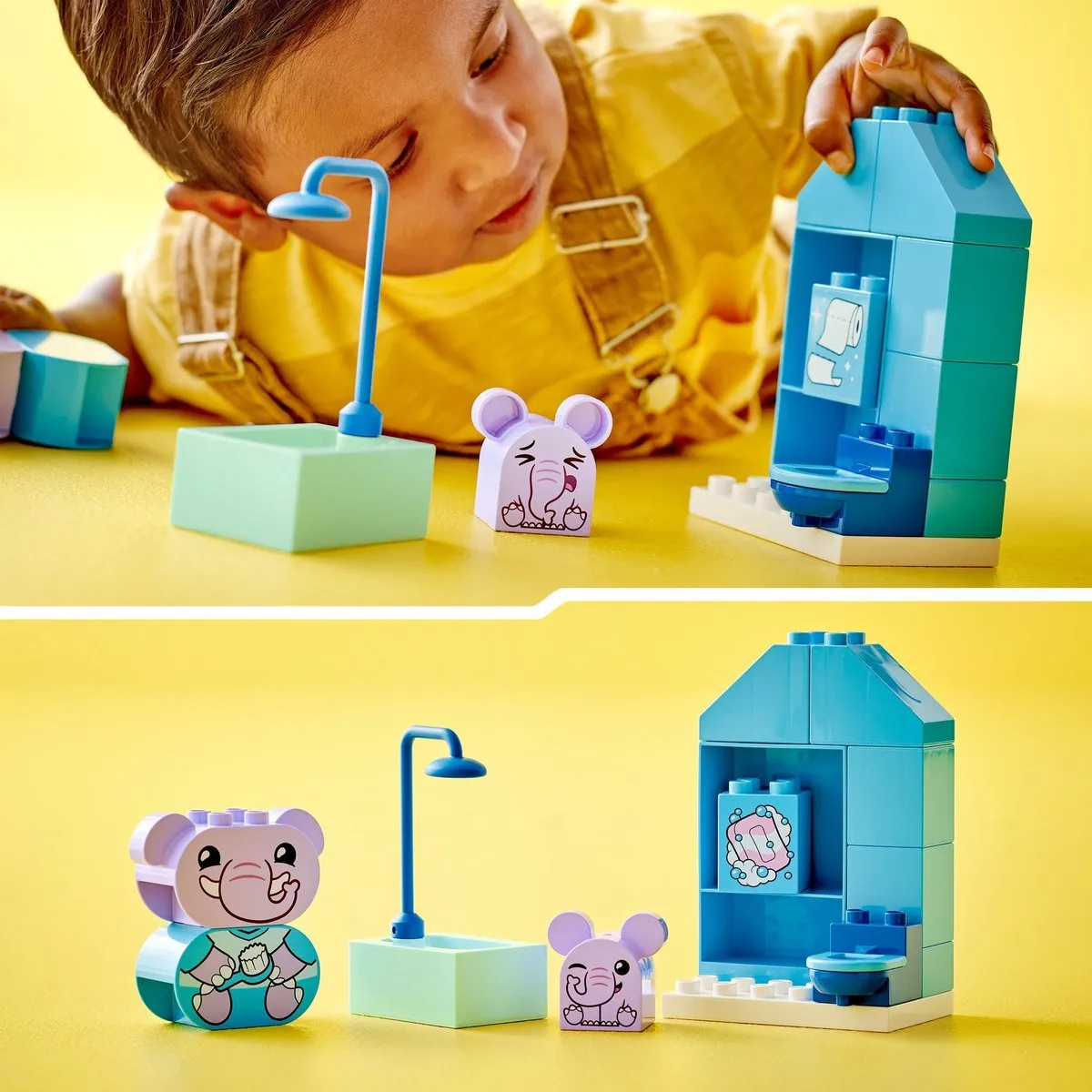 LEGO DUPLO Mijn Eerste Dagelijkse Gewoontes In Bad 10413 - 15 Stukken