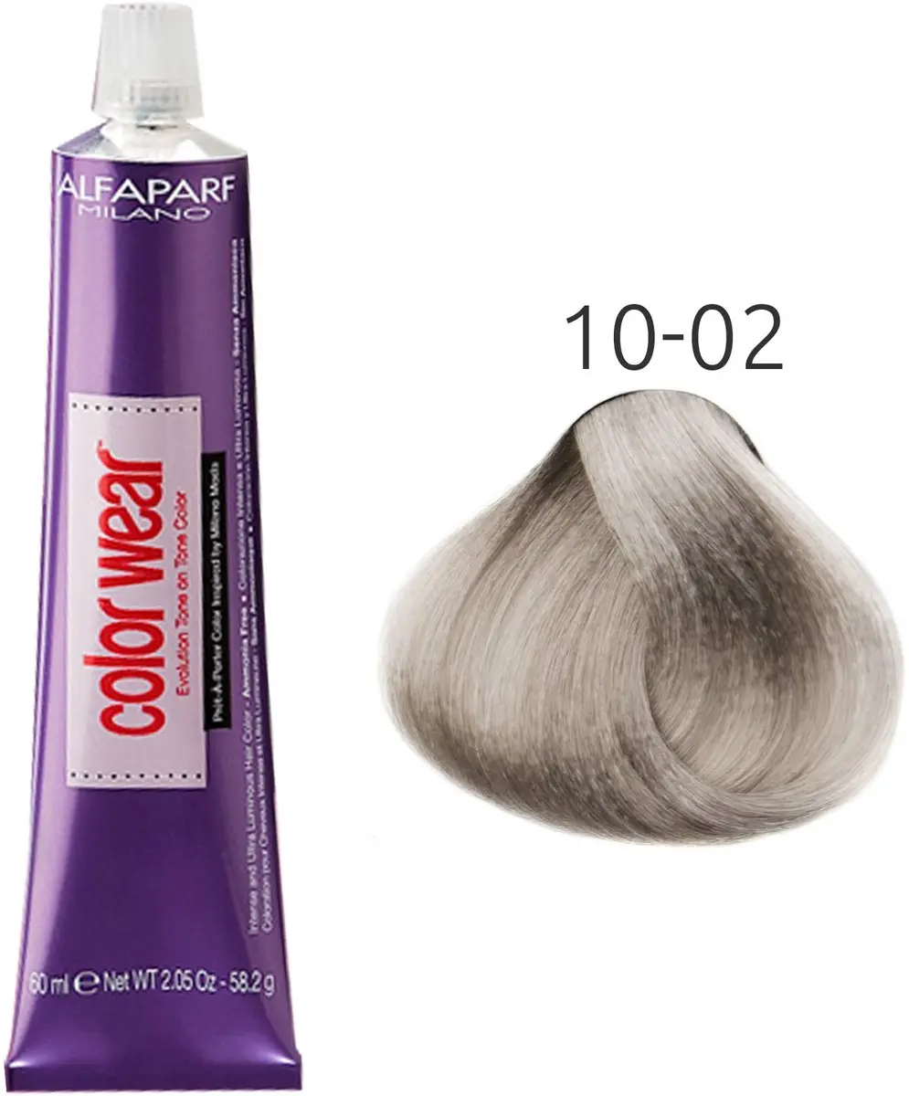 ALFAPARF Color Wear 10.02 Kleurspoeling Blond 60ml