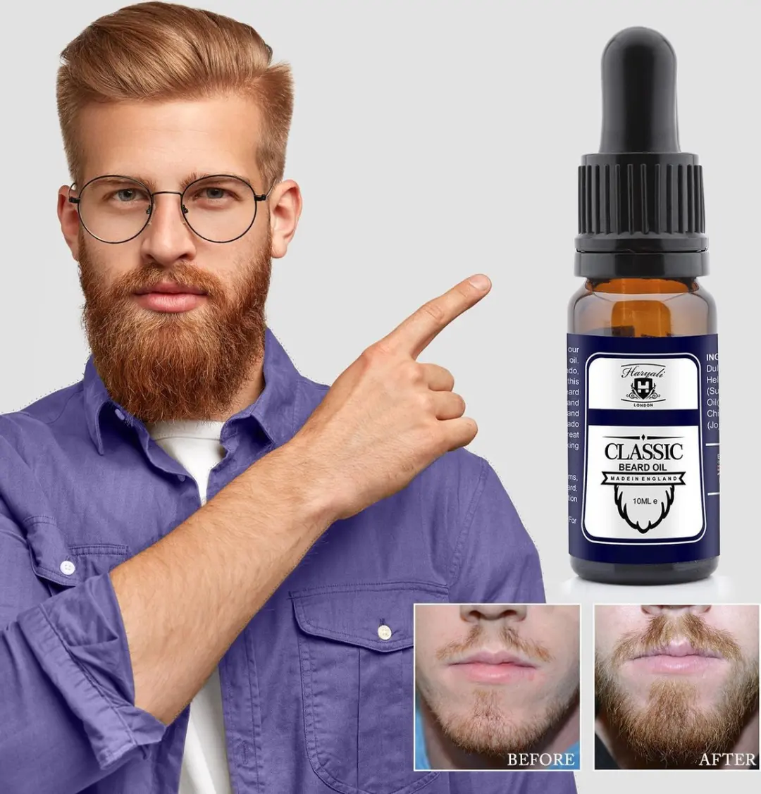 Haryali London Baardolie 10ml - Vitamine E