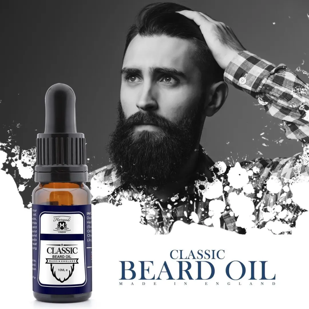 Haryali London Baardolie 10ml - Vitamine E