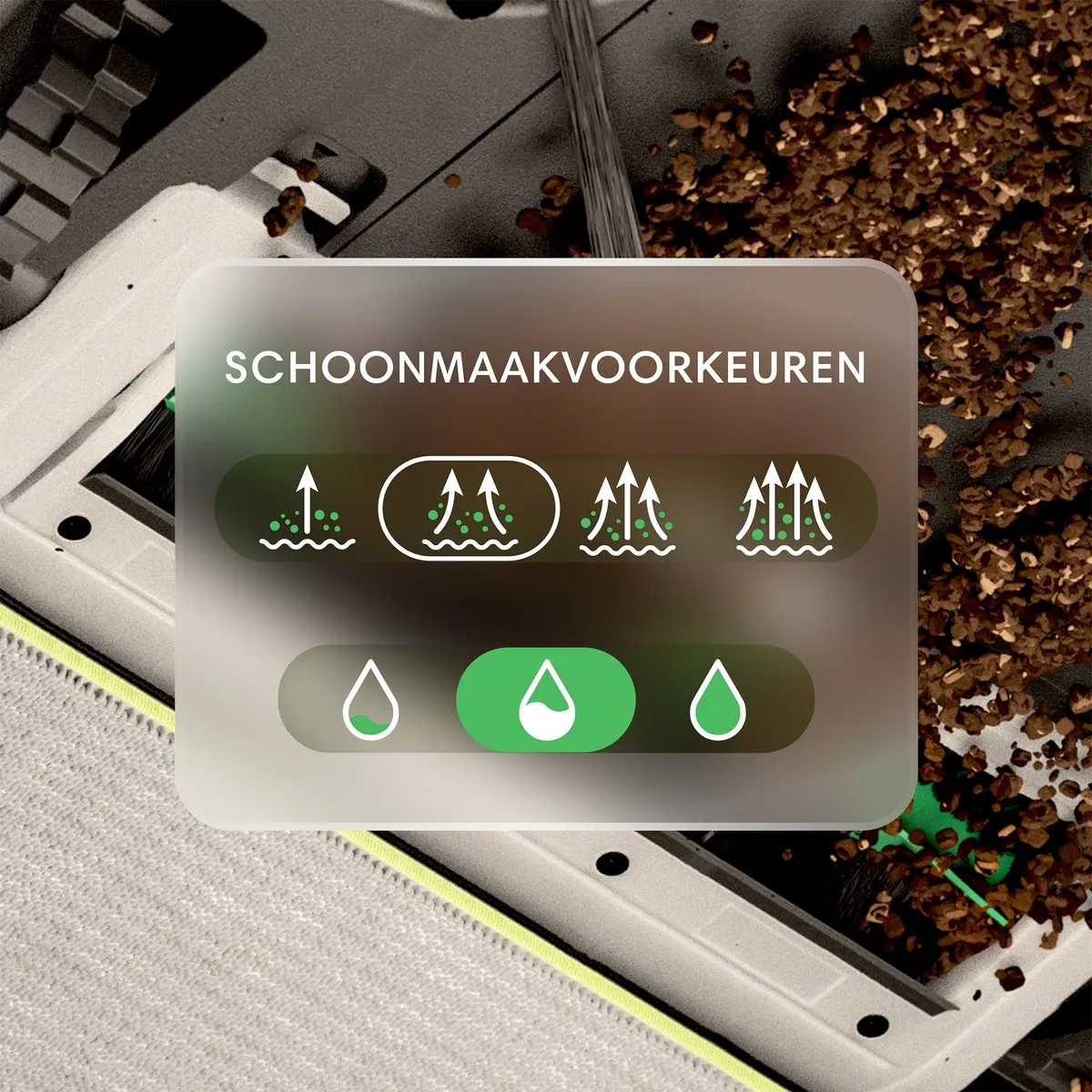 iRobot Roomba 105 Combo Y3510 Robotstofzuiger met Dweilfunctie - Zwart