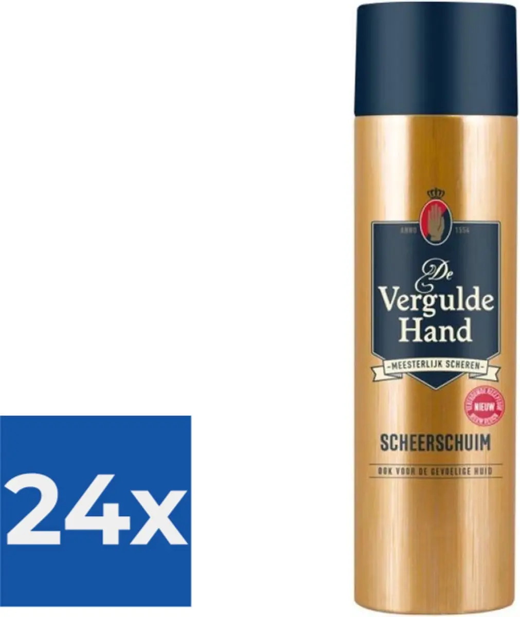 Vergulde Hand Scheerschuim 250ml