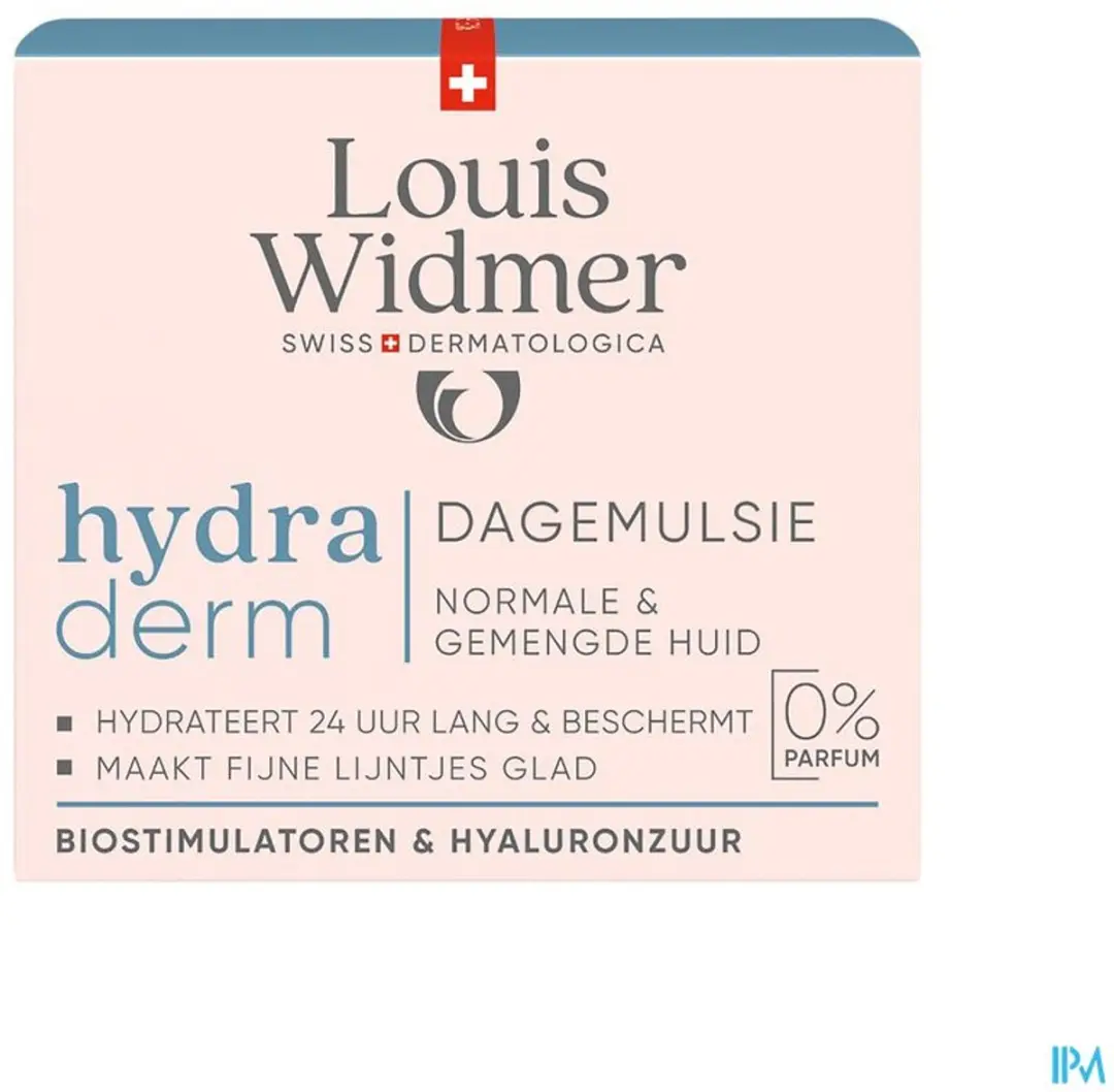 Louis Widmer Hydraderm Dagemulsie 0% Parfum 50ml