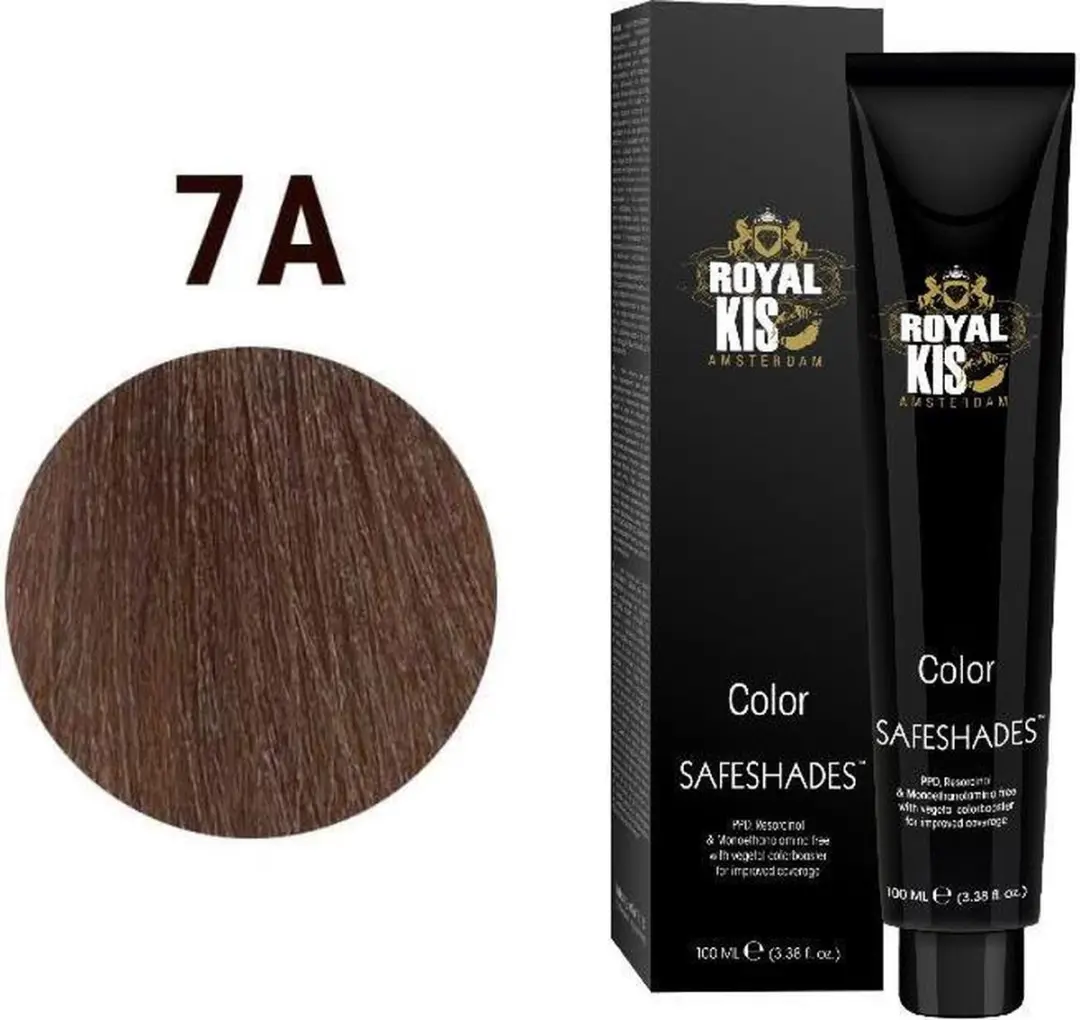 KIS Royal Safe Shade 7A Haarkleuring 150ml