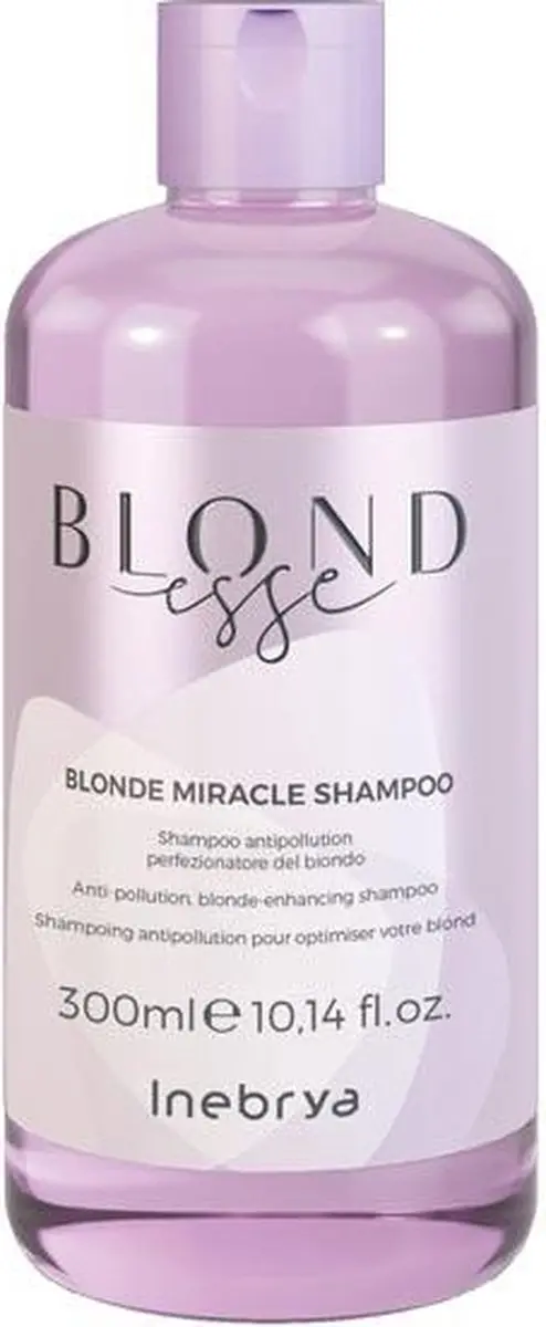 Inebrya BLONDesse Anti-vervuiling Shampoo 300ml