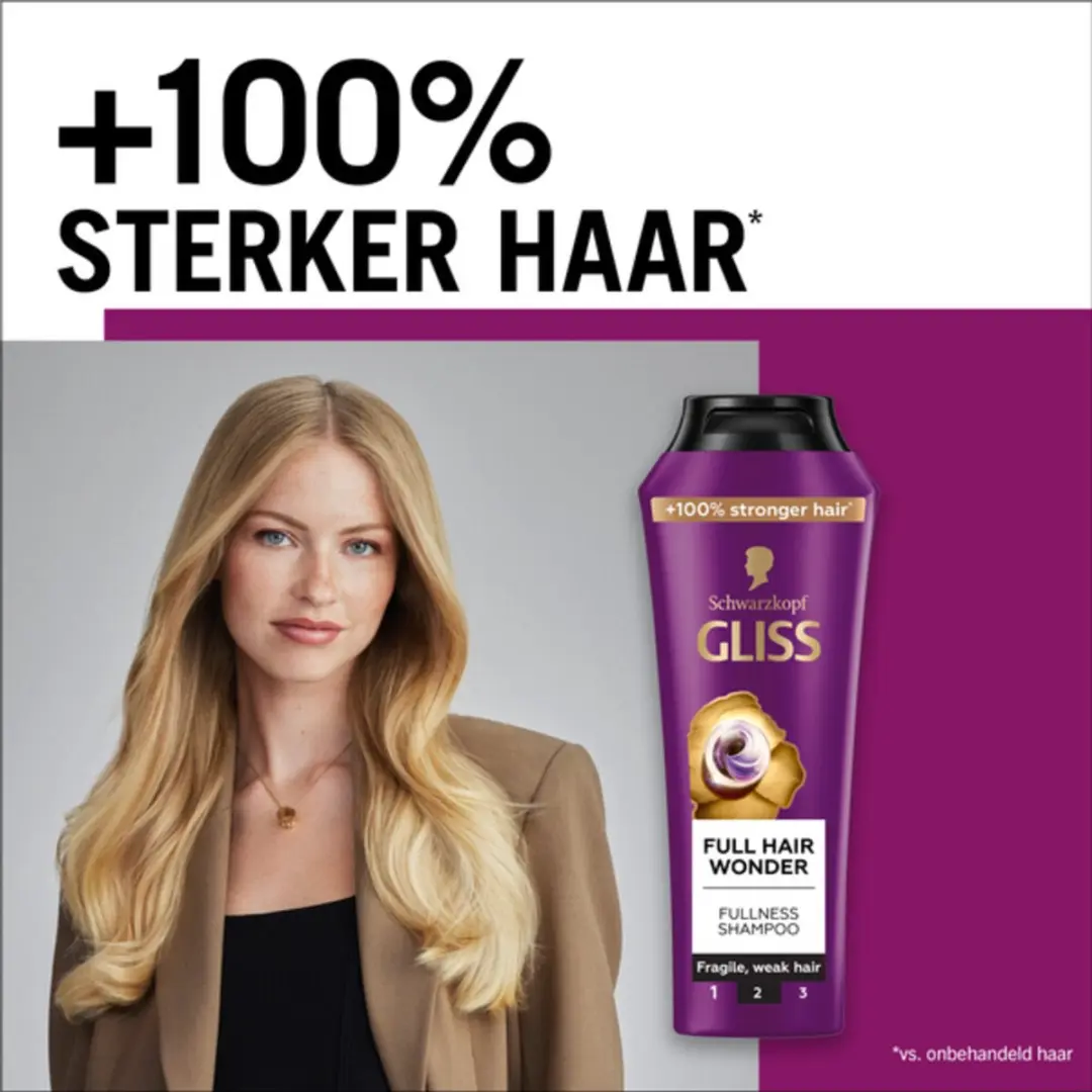 Gliss Shampoo Full Hair Wonder 250ml