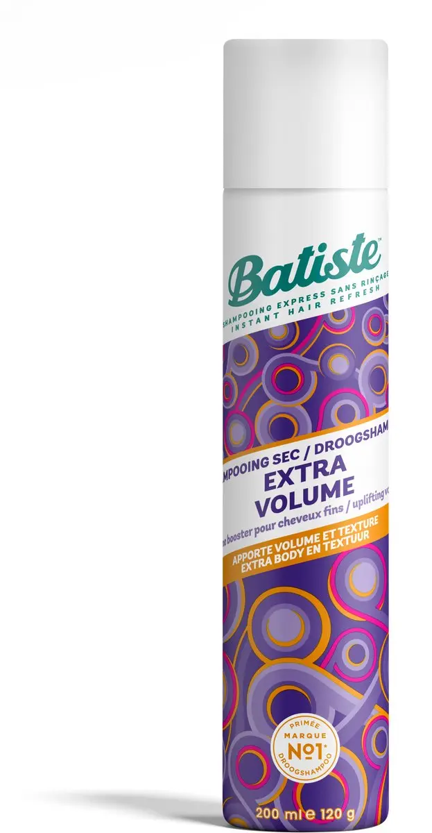 Batiste Droogshampoo Extra Volume 200ml - 6 Stuks