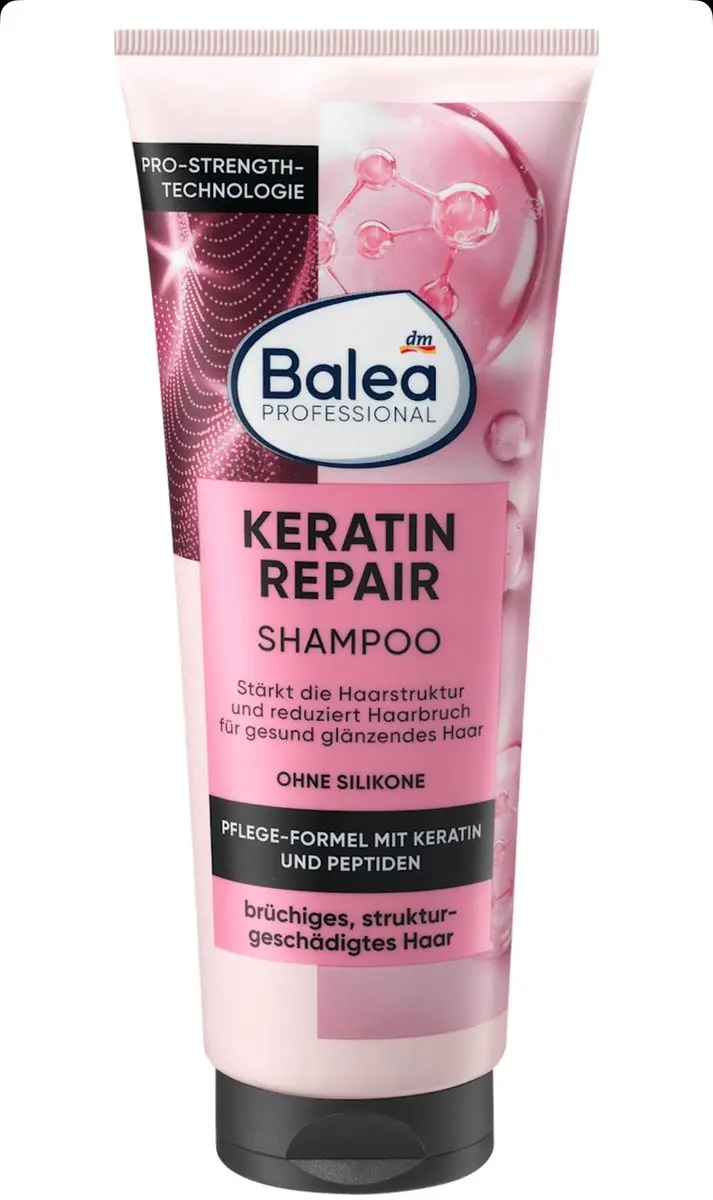 Balea Professional Keratin Repair Shampoo 250ml