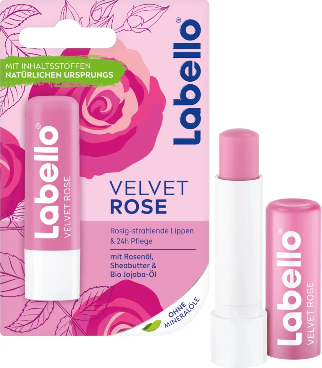 Labello Velvet Rose Lippenbalsem 5.5ml