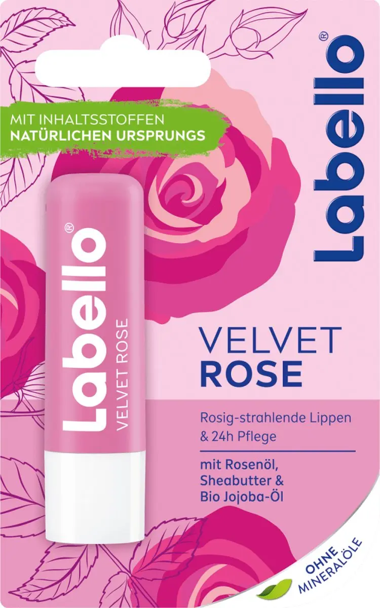 Labello Velvet Rose Lippenbalsem 5.5ml