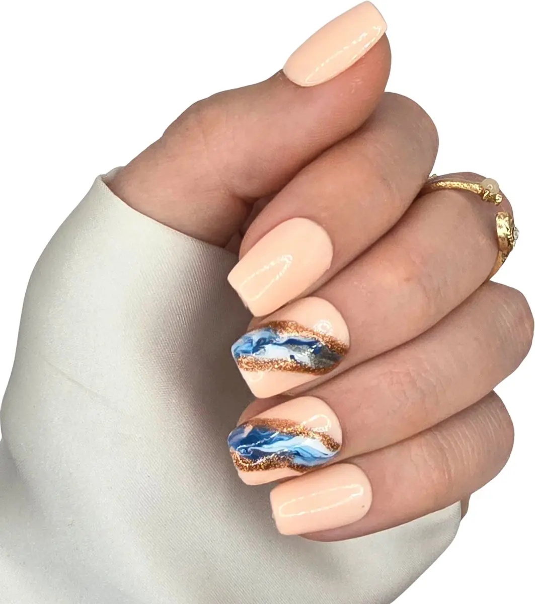 SD Press on Nails B-264 Plaknagels