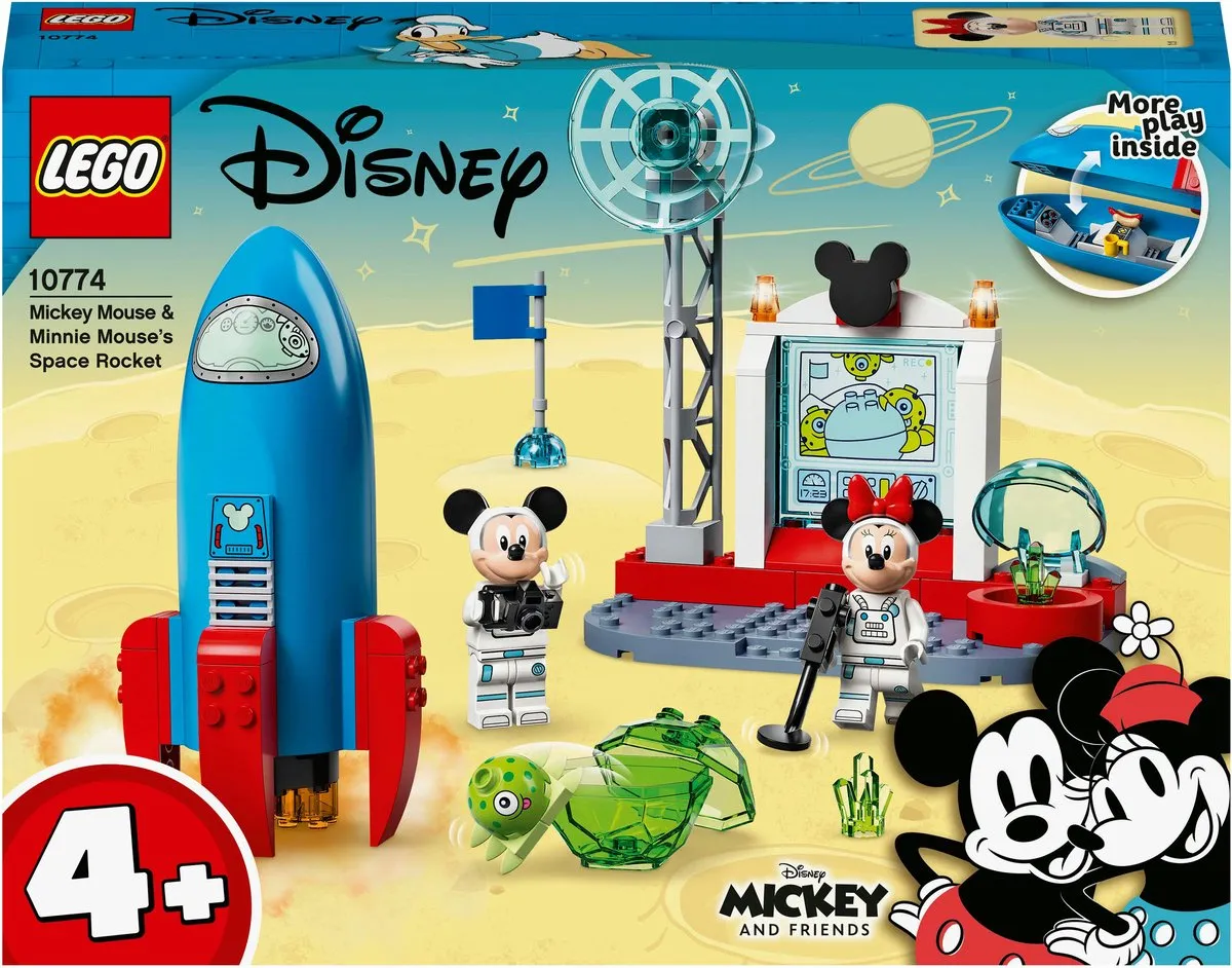 LEGO Disney Mickey Mouse & Minnie Mouse Ruimteraket 10774