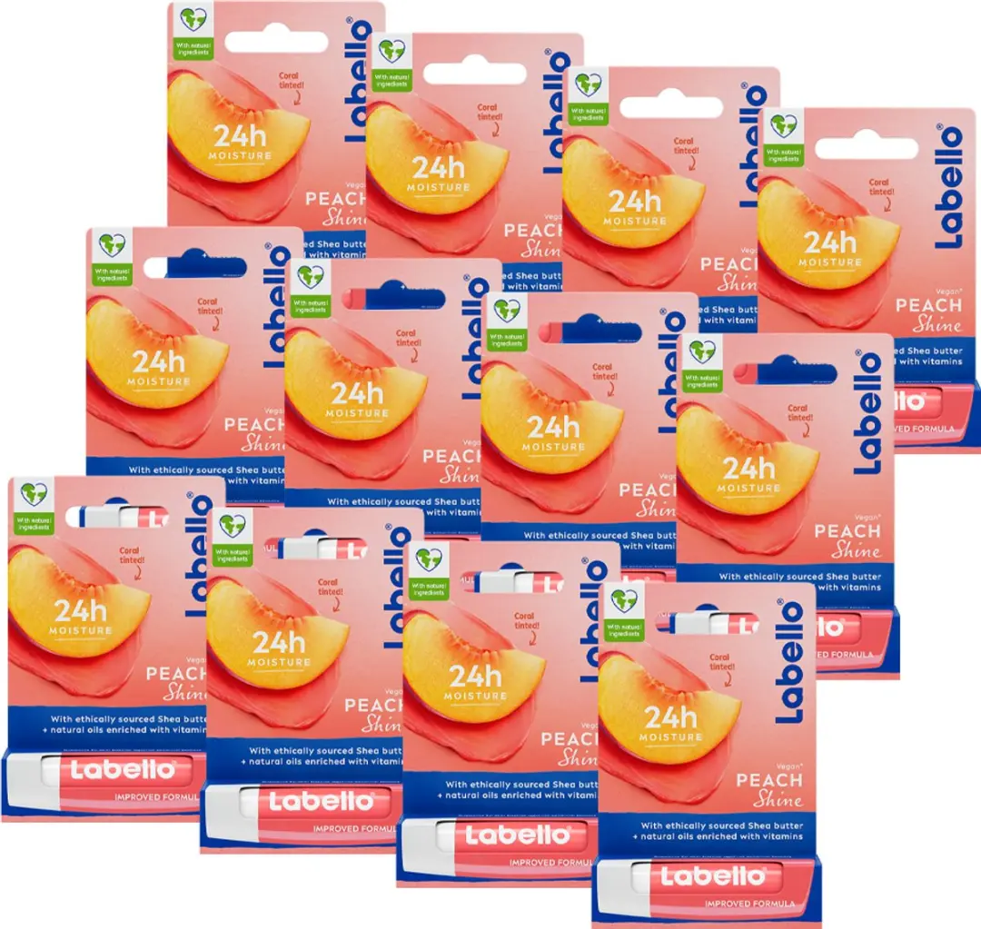 Labello Peach Shine Lippenbalsem