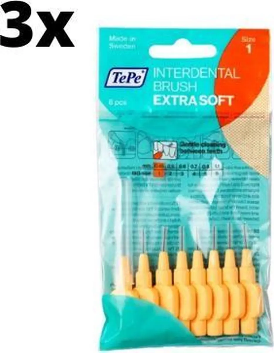 TePe Extra Soft 0,45mm Tandenborstels